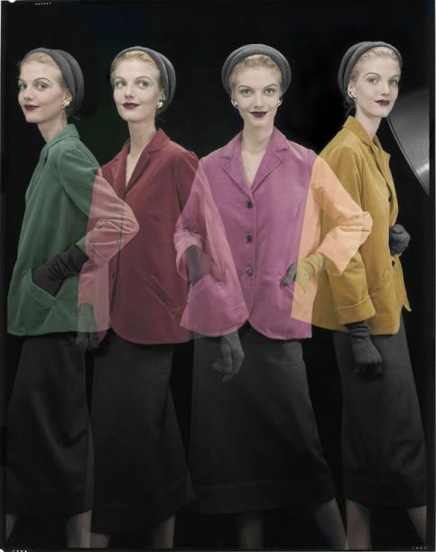 Erwin Blumenfeld A shake-up in young fashion  Pour la couverture de Vogue US, 1er août 1953 © The Estate of Erwin Blumenfeld, collection Henry et Yorick Blumenfeld