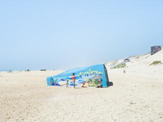 Bertrand Stofleth, Atlantides, plage de l'Horizon, Lège-Cap-Ferret, 2022 © Bertrand Stofleth