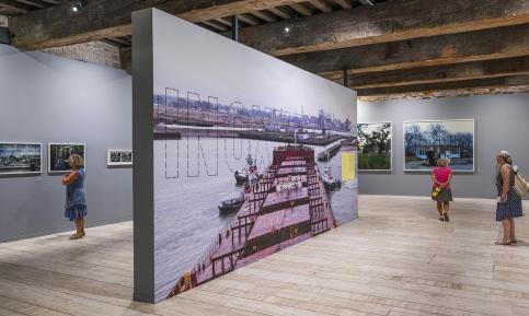 Vue de l'exposition © Alexandre Pinto-Soares, musée Nicéphore Niépce