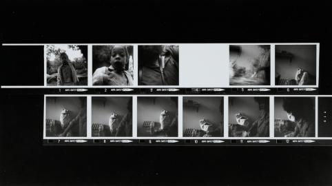 Marc Pataut [1952] Hopital de jour Planche n°8, Régis et Cédric, la fabrication du pain, 3 juin 1981 © Marc Pataut