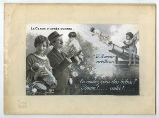 Photomontage patriotique Guerre 1914-18 - collection musée Nicéphore Niépce