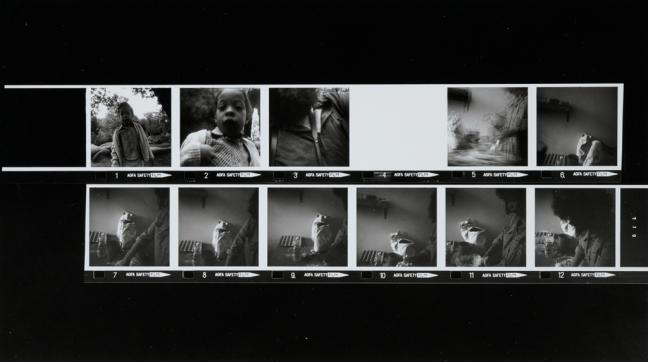 Marc Pataut  [1952] Hôpital de jour Planche nº8, Régis et Cédric,  la fabrication du pain,  3 juin 1981 Tirage au gélatino-bromure  d’argent © Marc Pataut