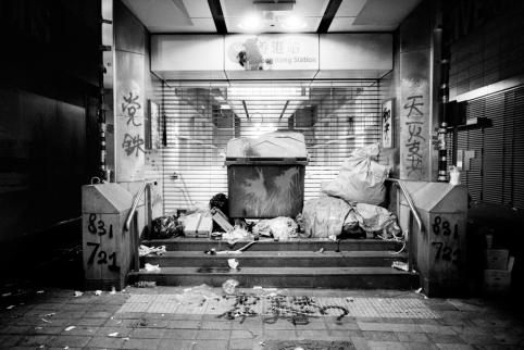Bertrand Meunier Hong Kong décembre 2019 © Bertrand Meunier, Tendance Floue