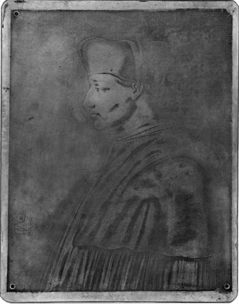 Nicéphore Niépce  Le Cardinal d’Amboise  1826   Héliographie par contact  © musée Nicéphore Niépce  Ville de Challon-sur-Saône