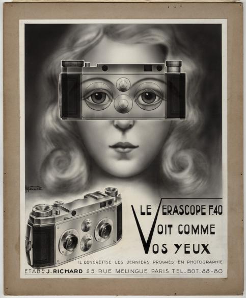 Publicité   Vérascope   Jules Richard © musée Nicéphore Niépce   Ville de Chalon-sur-Saône