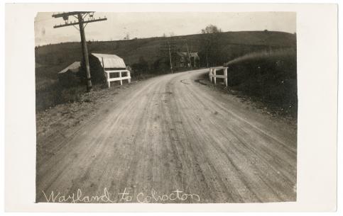  Wayland to Cohocton Steuben County,  New York, USA 5 novembre 1915  © collection privée – AMC