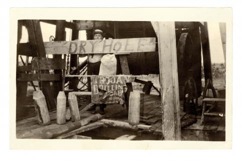 “Dry Hole” Oil Well North America 1912  © collection privée – AMC