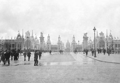 Ernest Sedallian Paris, Exposition universelle, esplanade des Invalides  1900